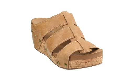 Corkys Footwear Catch Of The Day Women's 3 Inch Slip-On Wedge3