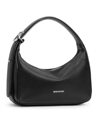 BOSTANTEN Small Crossbody Bags for Women Hobo Bag Vegan Leather Fall Purse Trendy Shoulder Handbag with Adjustable Strap