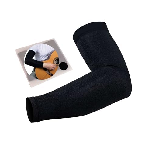 Manche de bras gris pour guitaristes, manche de bras pour guitare classique, guitare flamenco, guitare électrique, guitare acoustique, guitaristes classiques...