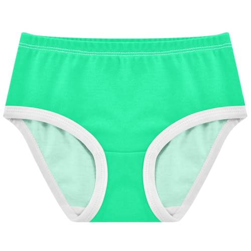 Joisal Cotton Toddler Girls Underwear Spring Green Little Girl Panties Florals Briefs Kids Undies 2t