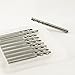 KLOT Industrial Grade 10pcs Solid Carbide End Mill 3mm Milling Cutter 3-Flute YG10X Tungsten Router Bit CNC