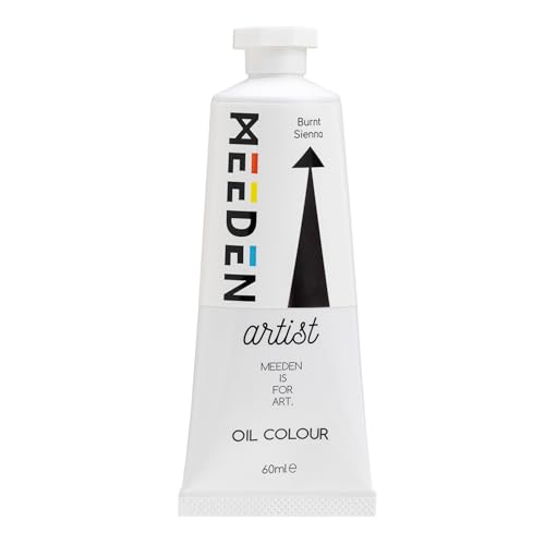 MEEDEN Artist Grade Oil Paint: Burnt Sienna - 60ml/2oz Tube