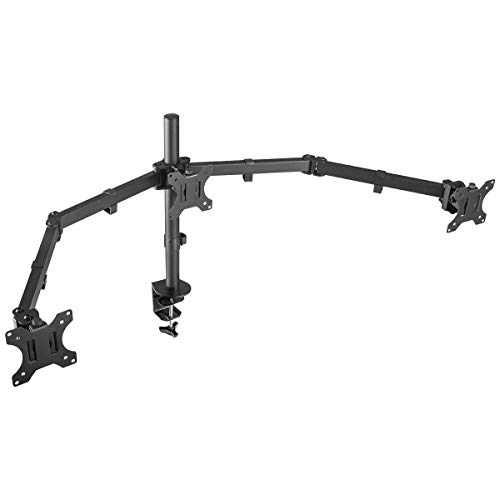 SUPORTE PARA 3 MONITORES 13'' 27'' VESA 100X100 SM-342A - VINIK