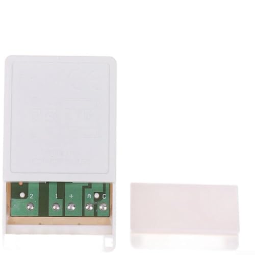 HanOaki Controlador de atenuación de tira LED | Modelo EK-04 con conexión sin soldadura de 2/4 vías | Perilla ajustable para efecto de parpadeo y control de luz ambiental (A)