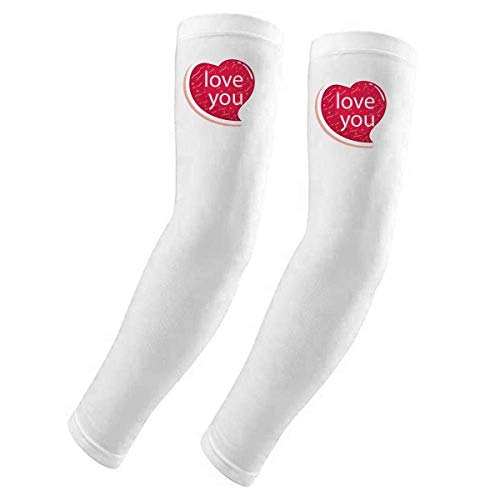 Guante de San Valentín con diseño de corazón color rosa unitalla