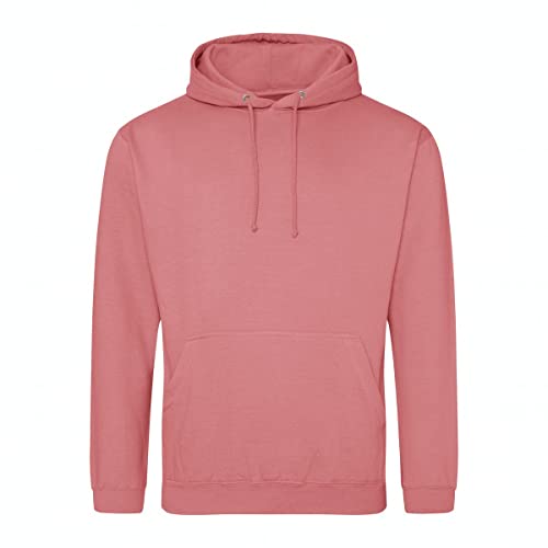 COOZO Unisex College Hoodie - Dusty Rose - 3XL