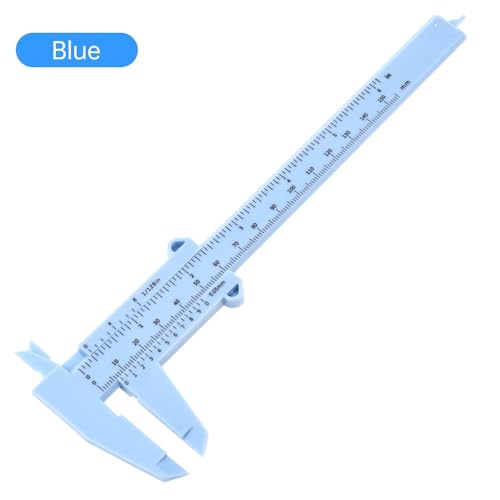 Calibrador Vernier Mini 0-150mm Plástico Métrico e Imperial miniatura 2