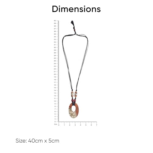 Image of AAKRITI ART CREATIONS Boho & Tribal Handcrafted Necklace Collection | Jute, Wooden & Brass Pendant Designs | Ethnic Collar, Loop & Statement Jewelry for Women | Artisan Festival & Everyday Wear