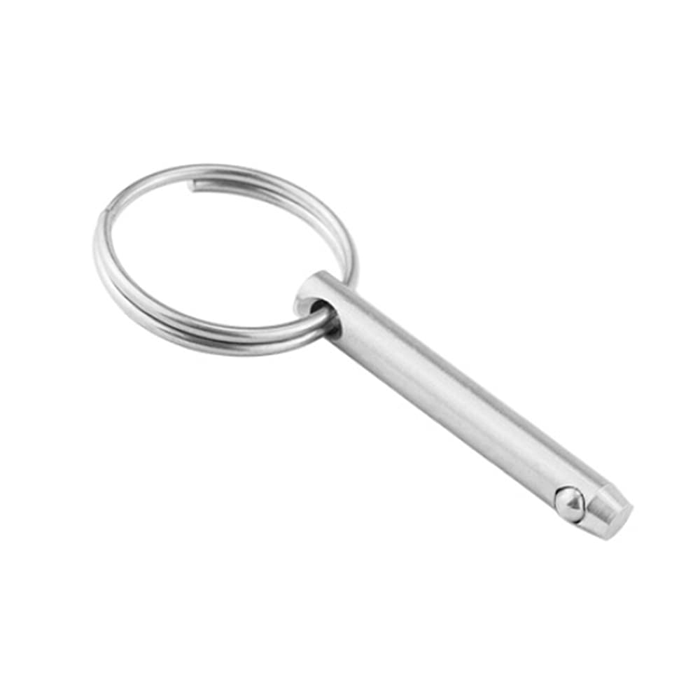 Perni A Sgancio Rapido In Acciaio Inox 316 Con Molla E Camma - Per Bimini Top E Attrezzature Nautiche (2 Pezzi)