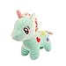 FeiWen Unicornio Peluche Juguete Niños Hermosa (Azul, 30cm)