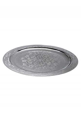 Marrakesch Orient & Mediterran Interior ® Orientalischer Tisch Gibraltar - Silberfarbig, 40cm – Bild 5