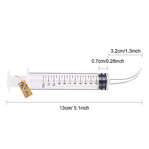 Western Era Hand Feeding Syringe for Birds, Puppy, Kitten, Dog, Cat, Hamster (12 ml) (1 Piece)