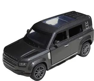 Vishta Mart Defender 1:32 Scale Diecast Alloy Car Toy with Lights & Music Black