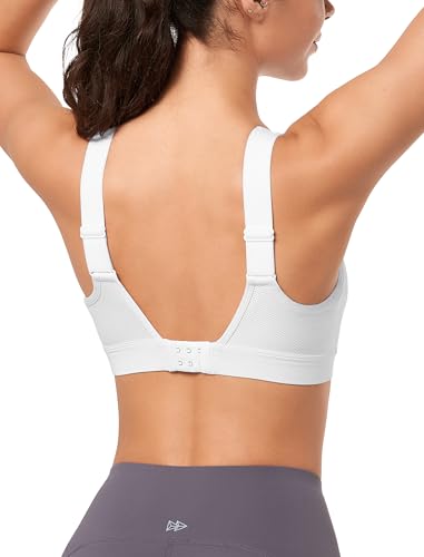Yvette High Impact Adjustable Sports Bra for Women