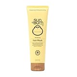 Sun Bum Revitalizing Deep Conditioning Hair Mask - Moisturizing and Restoring Treatment for Damaged Hair - Strengthening - Smoothing and Nourishing Formula - Vegan and Cruelty Free - 6 oz