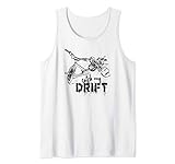 Drift Trike Catch My Drift Motorized Bikers Bikes Racing Art Tank Top