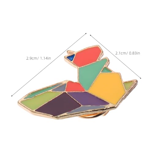 3pcs Cute Enamel Pin DIY Cartoon Animal Squirrel Brooches Pin Badges for Clothing Bags Backpacks Jackets Hat(XZ015)2