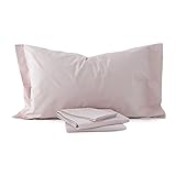 lenzuola antiche macchie  Laura Biagiotti Completo Lenzuola in Percalle Matrimoniale Due piazze P477 Rosa Antico