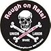 10 Rough on Rats Skull & Crossbone Hardhat Stickers K-27 S-72