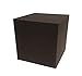 Produktbild saarschaum Schaumstoff Würfel Sitzcube Bandscheibenwürfel Gleichgewichtskissen Bauklotz Hocker Kubus Akustikschaum 50x45x35cm schwarz + weitere ABM. u. Raumgewichte (ohne Bezug)