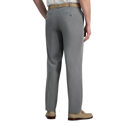Image of Haggar Men's Classic Fit Iron Free Premium Khaki Casual Pant