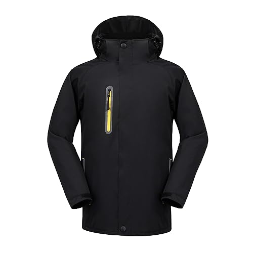 Veste de pluie imperméable homme contre le vent avec poches zippées