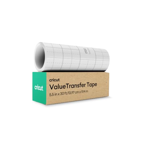 Image of Cricut Value Transfer Tape (5.5in x 30ft Roll) | Easy transfers for vinyl projects - For Joy Machine