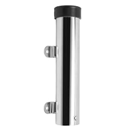 AOWINHIT Stainless Steel Wall Rod Holder Marine Boat Side Wall Mounted Fishing Rack Yachts Kayak,Wall Mounted Fishing Rod Holder,Fishing Rod Holder Boat