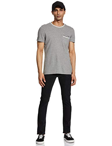 Image of Max Men's Solid Slim Fit Jeans