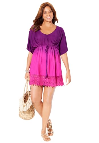 Swimsuits For All Women's Renee Ombre Cover Up Dress (Plus Sizes Available)