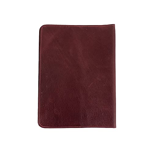 Image of Hide & Drink, Journal Cover Compatible with Moleskine XL (7.5 x 9.75 in) with Strap, Refillable Case, Personal Planner, Full Grain Leather, Handmade Office & Work Essentials, Sangria