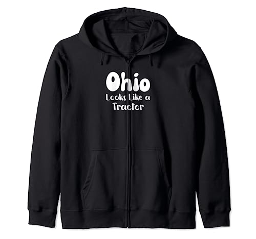 L'Ohio ressemble à un tracteur Funny Ohioan State of Ohio Apparel Sweat à Capuche