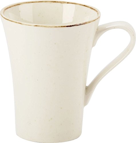 (424736OA) Seasons Range of Rustic Inspired Tableware by Porcelite ***Set of 6 Oatmeal Mugs/Cups 34cl/12oz ***