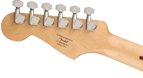 Image of Fender Squier Sonic Stratocaster HSS - Surf Green Bundle with Mustang Micro Headphone Amplifier, Instrument Cable, Tuner, Strap, Picks, and Austin Bazaar Instructional DVD
