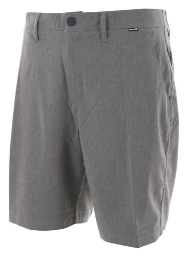 Hurley CK4535H03236IN 20" 4-Way Stretch Boardshorts Black Heather 36 9 Black Heather 36IN2