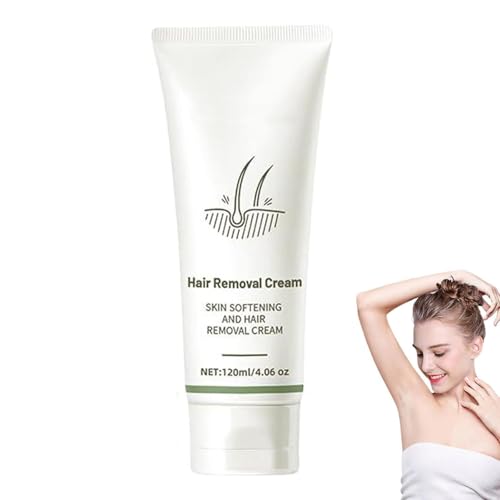 Crema Depilatoria Farvelous, Suave e Indolora, Rápida, Efectiva, Calma la Piel y Retrasa el Crecimiento del Vello, para Mujeres y Hombres