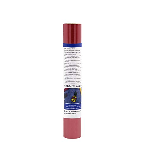 Brother Craft Vinyl canneberge 0,9m | Rouleau vinyle adhésif de qualité pour découpe créative DIY