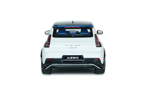 Modelo a escala 1:18 Alpine A290 GTS Blanco 2024 Solido miniatura 4