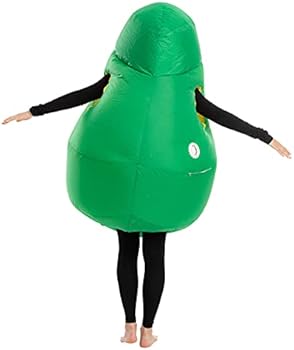 Avocado opblaasbaar kostuum - Verkleedkleding