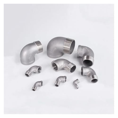 Conector de montaje de tubería de 2 pulgadas con codo de 90 grados hembra macho BSPT 4