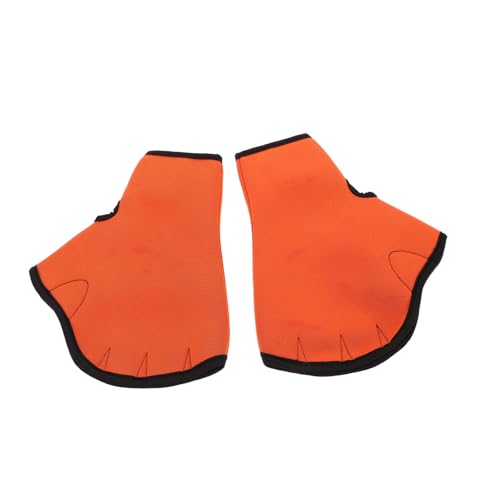 LAPYAPPE 2pcs Swimming Gloves Webbed Hand Paddles for Snorkeling Scuba Diving and Water Sports Durable Aquatic Fitness Gear for Men and Women for All Ages