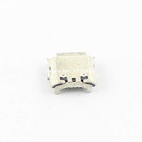 Gimax 100Pcs Per Lot New Micro USB Type B Female DIP 5 Pin Reverse Ejector Socket Connector