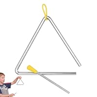 Triangel Musikinstrument, Triangle, Triangel Percussion, Triangel Instrumenten Set für Erwachsene, Kinder, Kleinkinder - Kinderspielzeugset