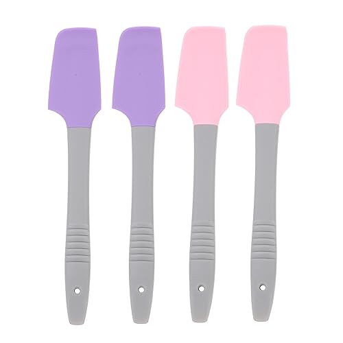 FRCOLOR Waxing Kit 4pcs Silicone Wax Applicators Spatulas Easy to Use for Spa Home