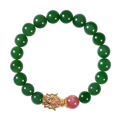 Accessoires Cheongsam Green en jade véritable pour les femmes élégantes