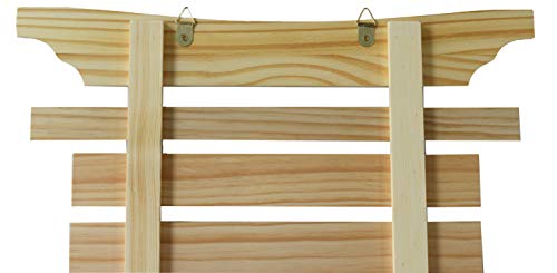 12 (Twelve) Belt Karate Martial Arts Belt Display - Thick Wood - Includes Stickers by Victory Martial Arts - Image 2