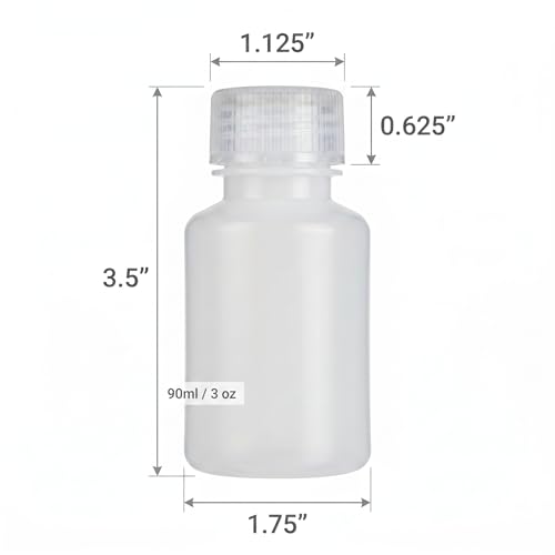 United-Scientific-HDPE-Travel-Bottles-for-Toiletries-90ml-3oz-6-Pack