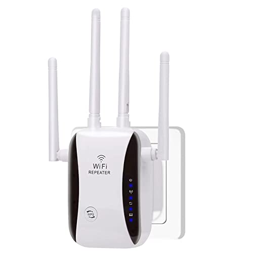 WiFi Extender, WiFi Signal Booster Up to 4000sq.ft and 32 Devices, WiFi Range Extender, WiFi Extenders Signal Booster for Home, Long Range Amplifier with Ethernet Port, Access Point, Alexa Compatible WiFi Extender, WiFi Signal Booster Up to 4000sq.ft and 32 Devices, WiFi Range Extender, WiFi Extenders Signal Booster for Home, Long Range Amplifier with Ethernet Port, Access Point, Alexa Compatible