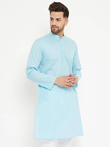 Image of VM Men's Cotton Blend Kurta