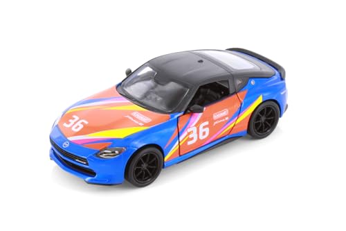 Modelo a escala 1:36 Nissan Fairlady Z KiNSMART Azul miniatura 1